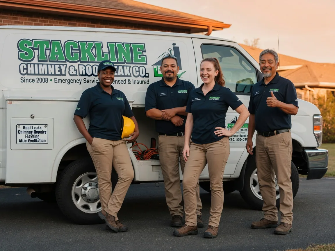 Chimney flashing repair company in Bluffton, IN